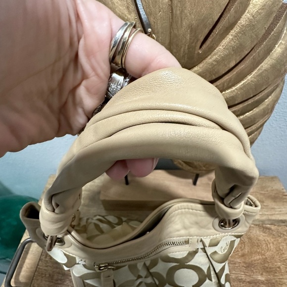 Coach Parker Op Art Shoulder Bag with Crossbody Strap - Picture 6 of 9